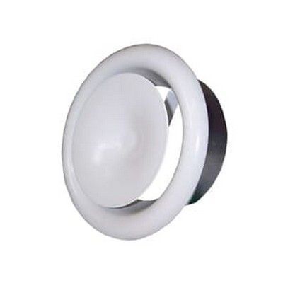 Диффузор металлический приточный DMP100 Europlast. 100 мм. Белый BR-0726-NN-8843 фото
