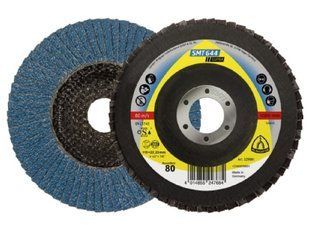 Диск лепестковый шлифовальный чашка SUPRA SMT644 P40 125x22mm, Klingspor BR-0726-NN-3458 фото