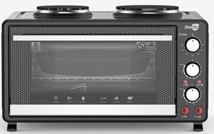 Духовка электрическая, 900 W, 45 L, 63 x 50 x 38 cm, 220-240 V, 8045P, STARLUX BR-0726-NN-0022 фото