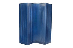 Ваза декоративная, стеклянная, матовое, синий, 3200ml, 25.5х15cm BR-0726-NN-0185 фото