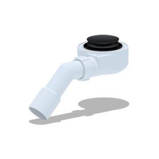 Сифон для душевого поддона, 1 1/2'x50 мм, Click-Clack, черный, Aniplast BR-0726-NN-10659 фото