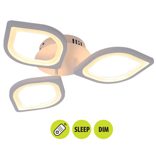 Люстра потолочная LED с пультом, 48 W, 3000-6000 K, 3772 lm, VIKI Vivalux BR-0726-NN-15657 фото
