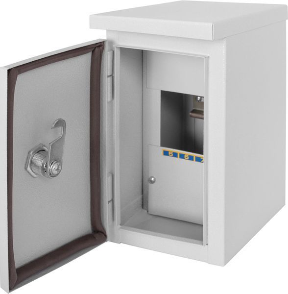Корпус металлический с монтажной панелью, навесной, 210x136x120 mm, 4 мод, IP54, E-NEXT BR-0726-NN-17093 фото