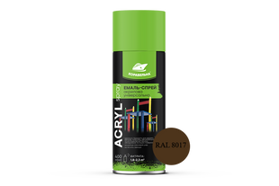 Спрей-краска акриловая универсальная ACRYL SPRAY (400мл) RAL 8017 шоколадно-коричневый ACRYL SPRAY 8017 BR-08088 фото