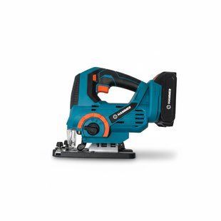 Лобзик аккумуляторный Li-Ion, 2800 об/мин, 21V, 80 mm, 1x2 Ah, Hammer BR-0726-NN-5856 фото
