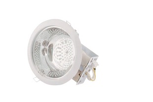 Светильник потолочный точечный (хром) (Е27 8' max. 2х26W энерг.) IP20 - HL612 025-005-0052 BR-04516 фото