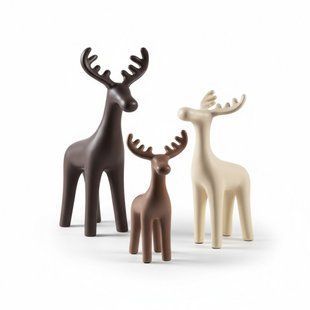 Статуетка декоративная, Олень, керамика, 28 cm BR-0726-NN-9491 фото