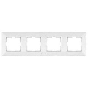 Рама 4 - я Arkedia Slim Panasonic. Белый BR-0726-NN-14535 фото