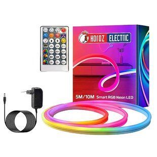 Комплект, лента RGB, 5м, 1м/60лед-10Вт+блок питания+контроллер, NEON DIGITAL Horoz BR-0726-NN-16101 фото