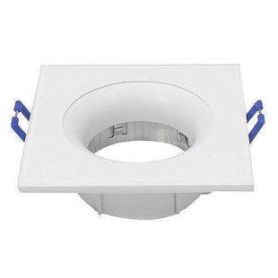 Встраиваемый спот KAKTUS-S, Gu10, макс. 10W LED, IP65, белый, квадратный, Horoz BR-0726-NN-15350 фото
