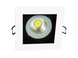 Светильник потолочный точечный прямоуг. LED 8W 6400K (белый) / 220-240V / IP20 - HL6721L 016-023-0008 Sabrina-8 BR-04493 фото 2