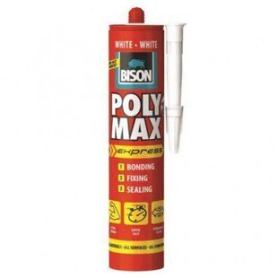 Клей полимерный белый Poly Max Express MS 425г, Bison BR-0726-NN-6691 фото